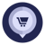 Shopping cart here icon, describing the ecommerce experience of a DTC digital manager